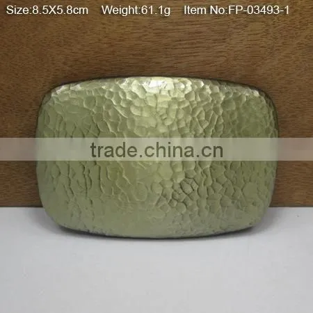 Fashion Plate Gold Buckles Belt Buckle photo-2