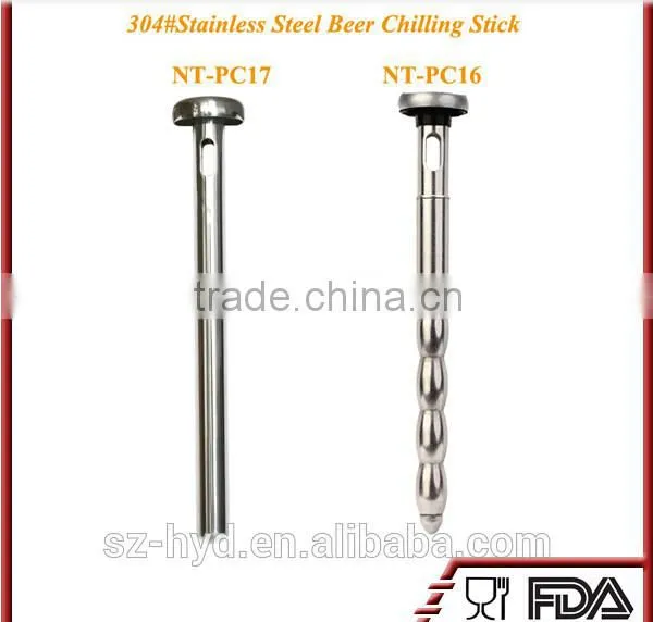 NT-PC16 Non-toxic Metal Beer Chiller Sticks Bpa Free and Reusable Beer Chiller for Drink photo-3