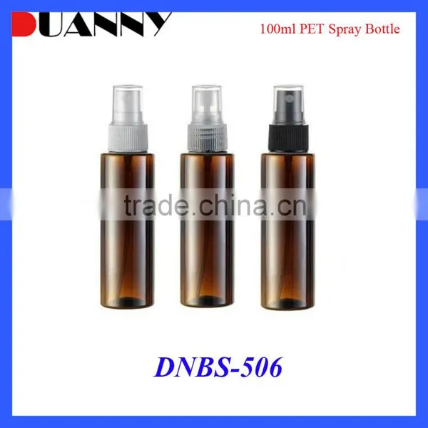 WHOLESALE 30ML 1OZ AMBER PLASTIC SPRAY BOTTLES, 30ML 1 OZ AMBER PLASTIC BOTTLE WITH SPRAY photo-2