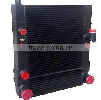 Combination of the cooler for loading machine