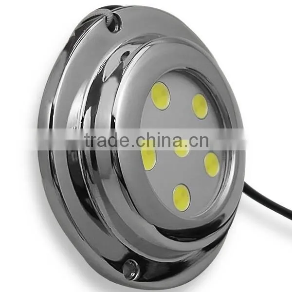 6W Underwater Surface Mount Yacht Boat Marine Light photo-3
