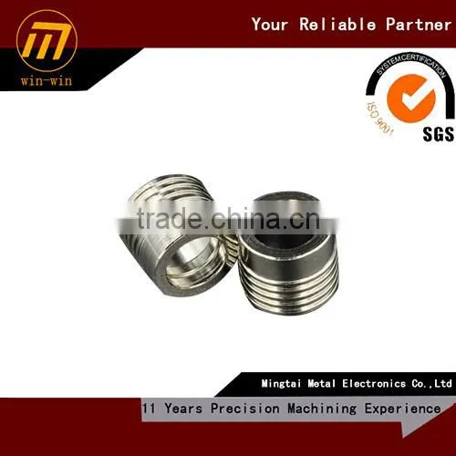 Custom Precision Machining Metal Rivet Bushing Nuts photo-2
