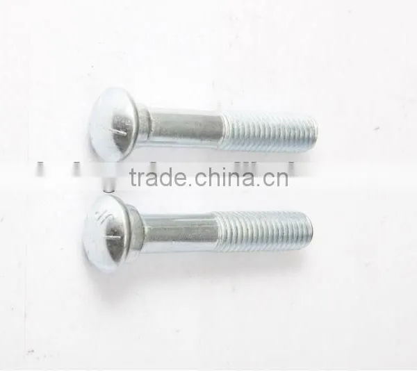 High Strength Oval Neck Bolt With Zinc Plated