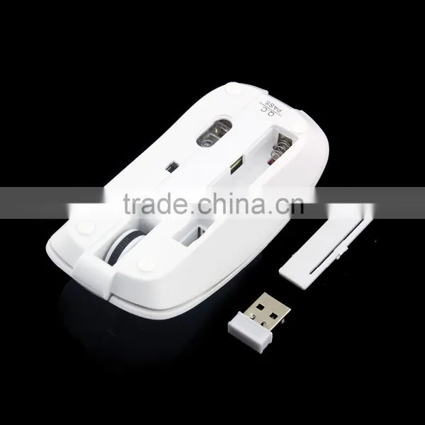 Solar Wireless Mouse Portable Mouse Wireless for Laptop Computer Mouse Optical Mouse photo-3