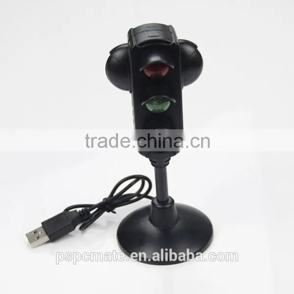 New Desktop 3 Port USB Traffic Light Shape for Computer Use photo-5