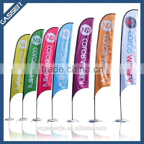 2016 Customized Pull Up/tear Drop/feather Banner Flag for Fair Dispaly photo-3
