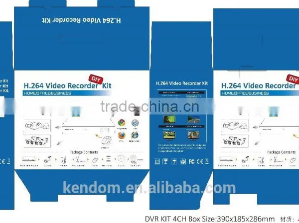 Kendom Latest 4CH NVR Kit With POE Power IP CCTV System Face Recognition photo-4