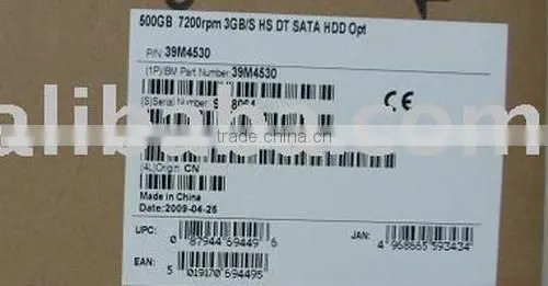 39M4530 500GB SATA 3.5 7.2K Server Hard Disk