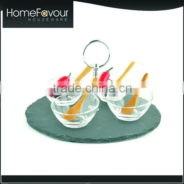 10 Years Experience Manufacturer Unique Tableware 9 Pcs Tapas Set