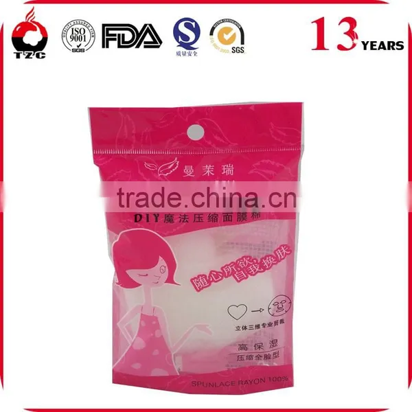 Plastic Header Bag With Self-adhesive for Makeup Cotton photo-6