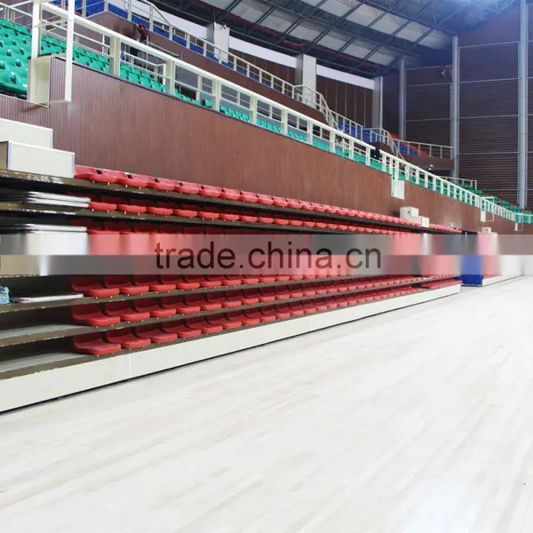 University Sport Game Gym Movable Retractable Seating Bleachers photo-3