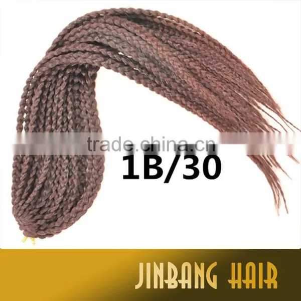 Wholesale Products 4 Strands 24inch 120g a Pack Synthetic Hair Twist 3D New Premium Cubic Braid photo-3