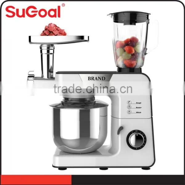 2015 home appliance stand food mixer stainless steel hooker