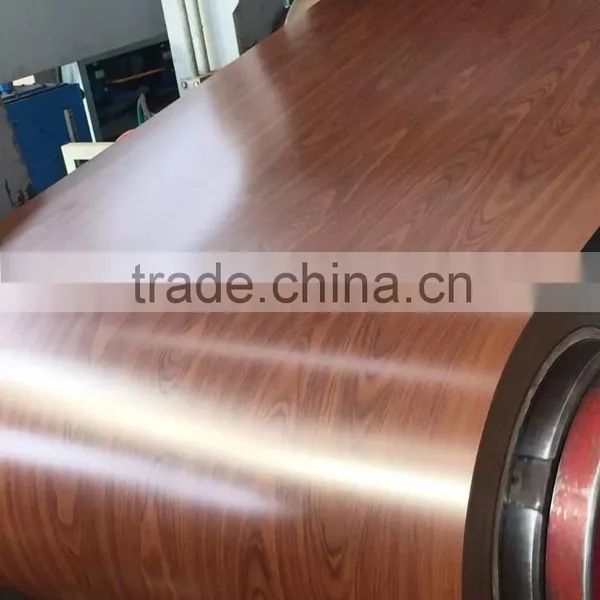 Wood Grain Decorative Steel Sheet for Indoor Decoration photo-3