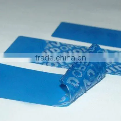 Non-Transfer Security Void Label