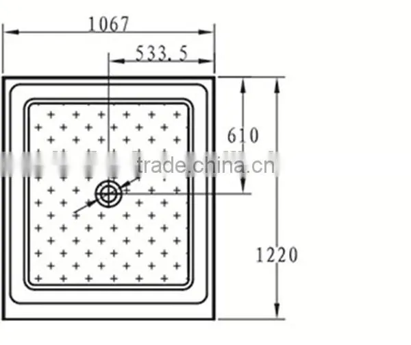 CUPC America Standard Shower Base,custom Shower Tray,fiberglass and Resin Shower Base photo-4