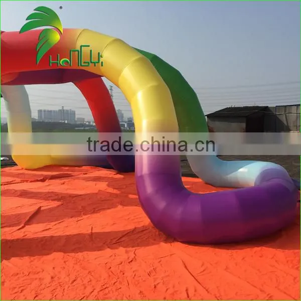 So Large Superior Color Design Oxford Cloth Outdoor Commercial Inflatable Colorful Exhibition Tent photo-5