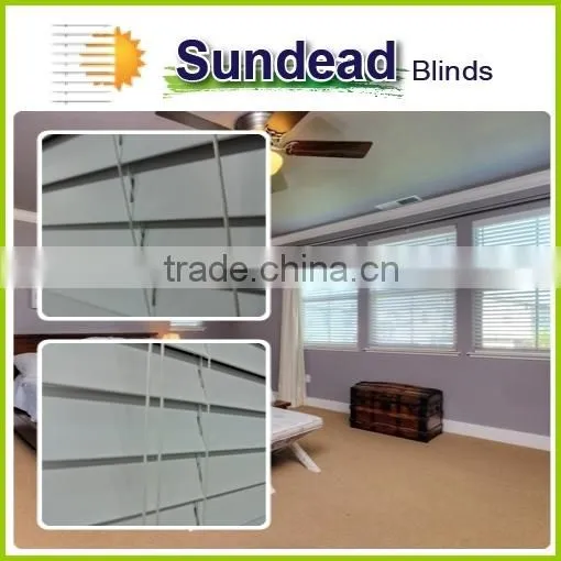 Faux Wood Blinds as Real Wood Look Blinds Budget Friendly With UV Rating 500 Avoid Color Yellowing or Fading photo-3