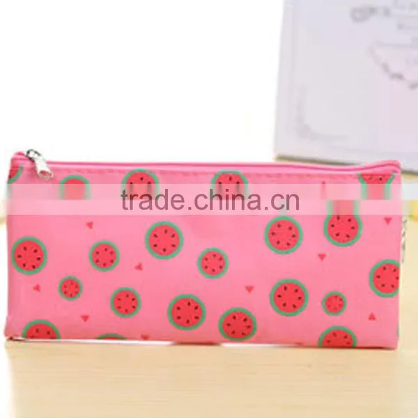 Professional Fruit Watermelon Print Zipper Pencil Bag China Supplier photo-3