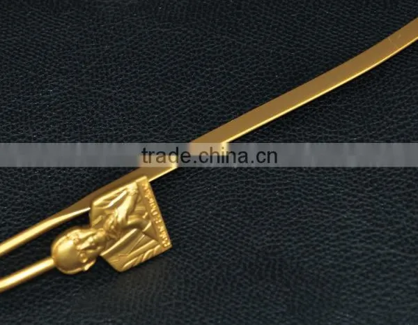 Gold Plated Book Mark Portraits Metal Bookmark Custom Metal Bookmarks photo-4