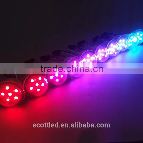 Waterproof 35mm 6pcs Digital Addressable Outdoor Computer Controlled Led Display Pixel Dot Light photo-6