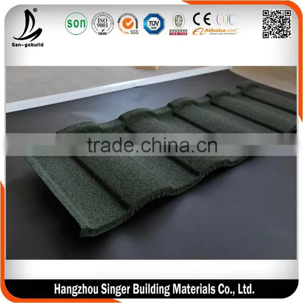 SGB Stone Coated Steel Roof Tile/Aluminum Zinc Steel Roofing Tiles photo-2