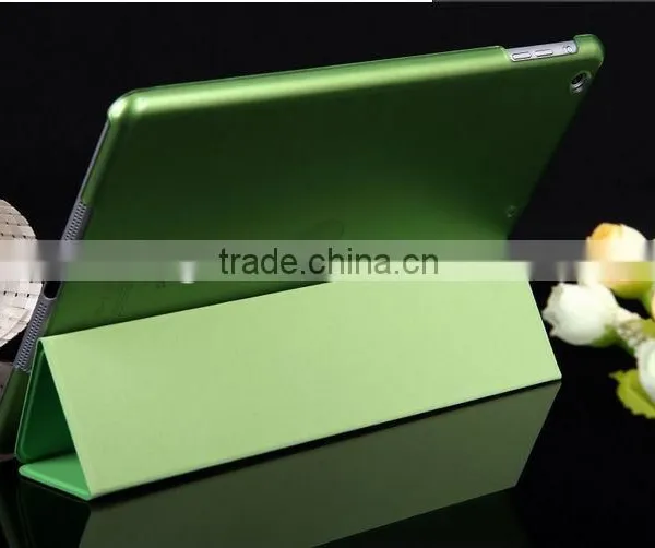 2014 New Products Tri-Fold Sleep Smart Case Matte Cover Stand Holder For Apple IPad 5 5th IPad AirD0106 photo-4