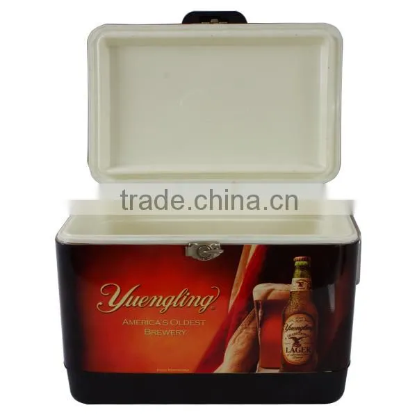 2016 New Collection 54QT/51L Portable Wholesale Insulated Metal Beer Ice Cooler Outdoor Cubic Cooler Box photo-4