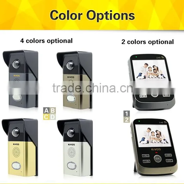 New Arrival Cheap Hands-free Home Video Door Phone Intercom System