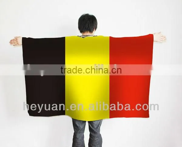 Customize Print Poncho Flag of Different Countries photo-5