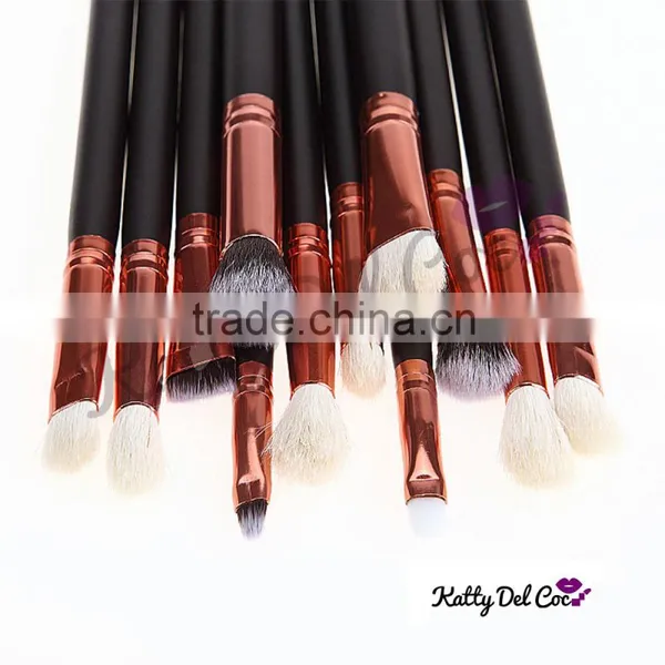 High Quality Professional Cosmetics Makeup Brush Set,rose Gold Handle With PU Bag Supplier's Choice photo-4