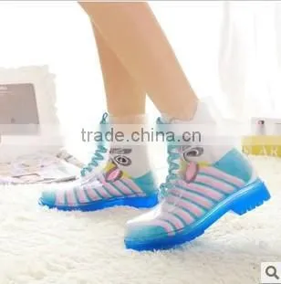 New Foreign Trade Children's Recreational Shoe Martin Shoes With Lock Laces Rain Boots photo-6