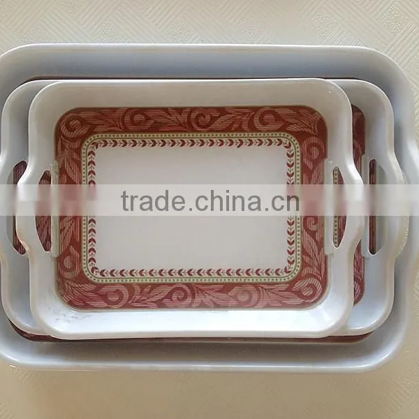 Used Hotel Plastic Serving Tray