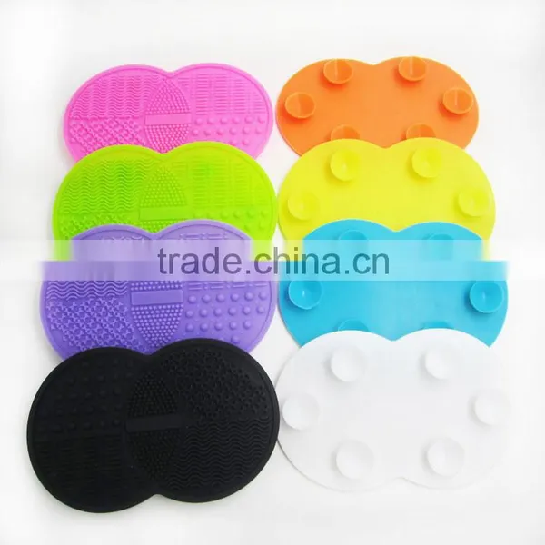 Professional 8 Colors Silicone Makeup Brush Cleaning Mat