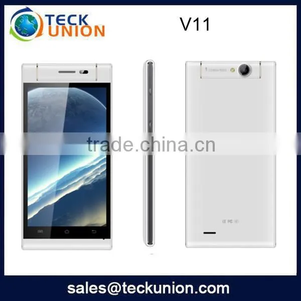 V11 5.0nch no Brand Cell Phone With Rotate Camera Smart Android Telephone photo-3