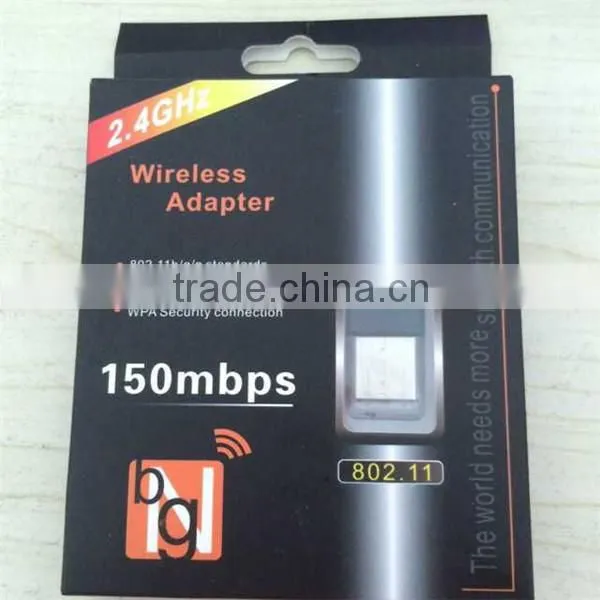 China Manufacture Mini Usb Wireless Adapter 150mbps 802.11