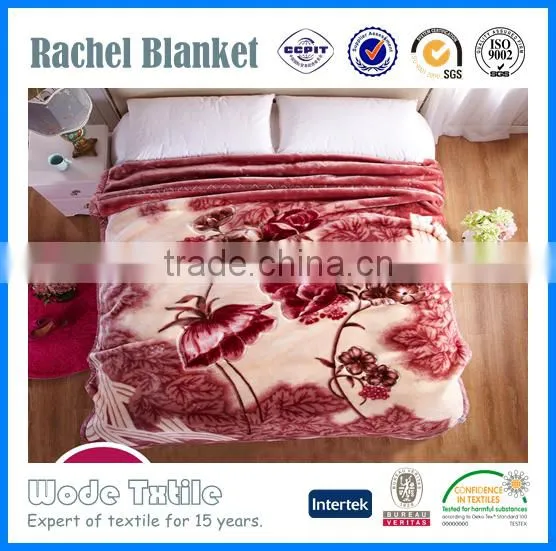 2016 China Supplier 100 Polyester Double Mink Blanket photo-6