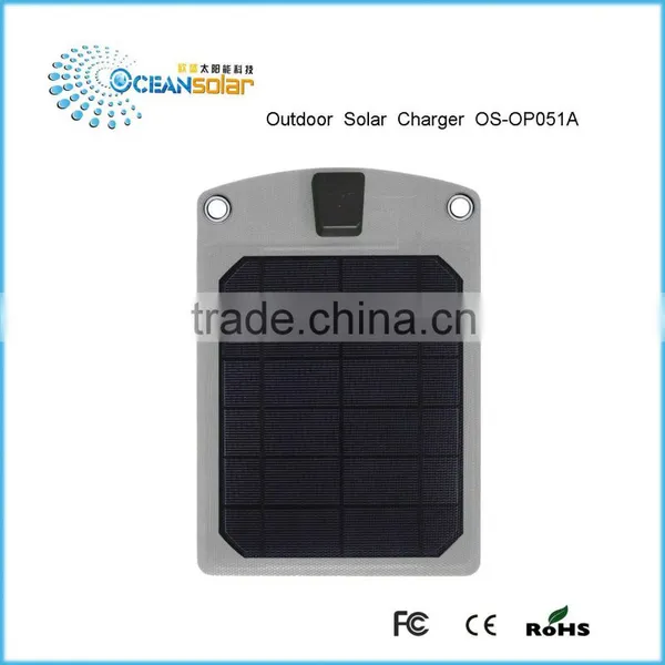 Hot Sale 5W Waterproof Portable Photovoltaic Panel Solar Charger for Camping photo-3