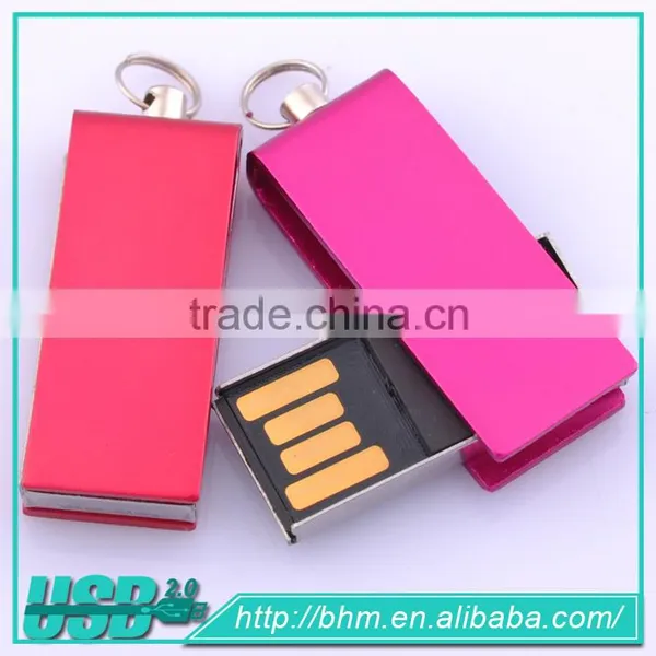 New Products Mini Usb Disk Usb Memory Stick, Swivel Usb Flash Drive With Logo Custom photo-3