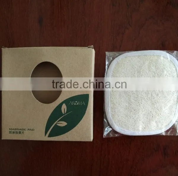 Natural Loofah Bath Pad For Hotel