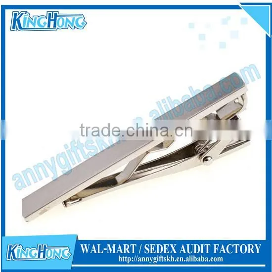 Hot Sale Silver Tone Simple Metal Crafts Blank Tie Clip With Animal photo-2
