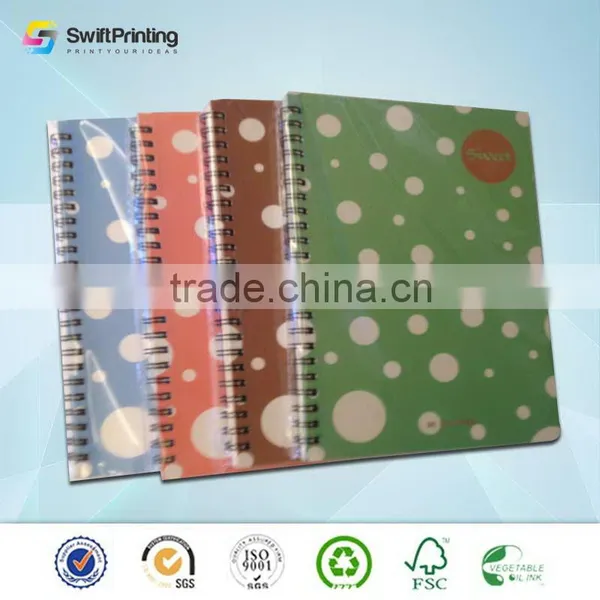Factory Best Sell Blue Color Notebook Printing photo-5