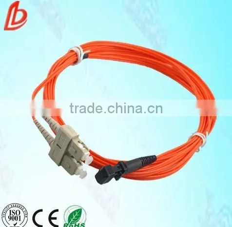 MTRJ-SC Multimode Duplex 3Meter PC UPC Corning LSZH Fiber Optical Patch Cord photo-2