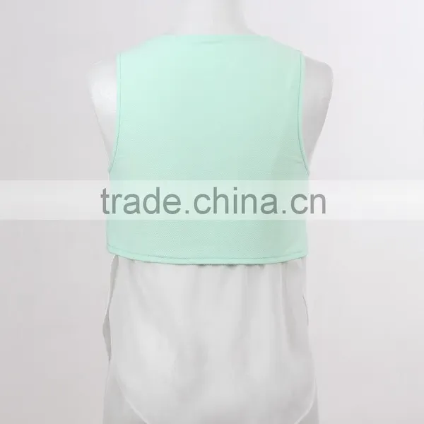 F5S15195 Special Design Plain Ladies Tank Top Wholesale photo-3