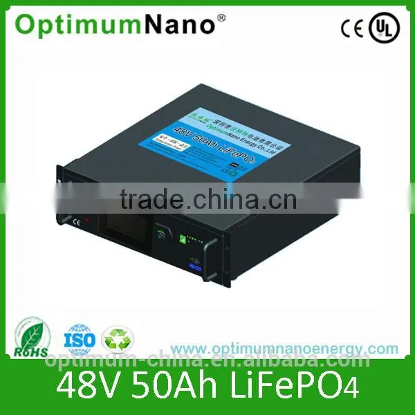 Rechargeable Patent-pack 48v 50ah Lifepo4 Mower Battery photo-5