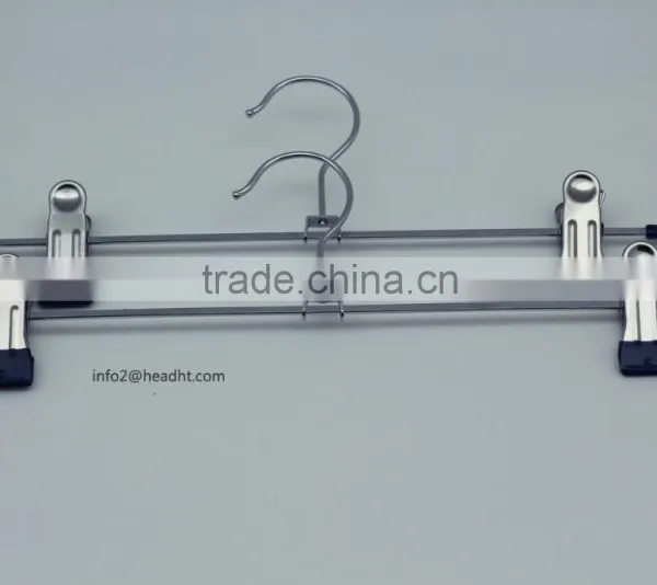 Hh Chrome Wire Adjustable Laundry Metal Clips Clothes Hanger photo-2