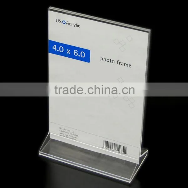 Hot Sale Acrylic Stands For Photo/acrylic Menu Holder photo-4