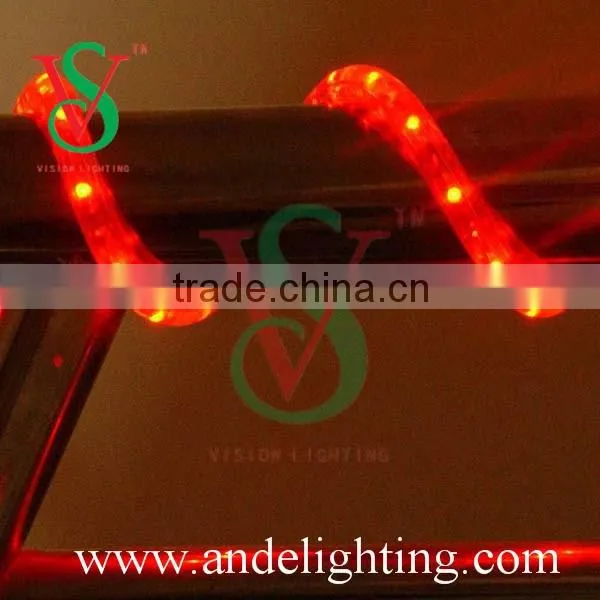 High Quality 2 Wires Waterproof IP44 Christmas Decorative Led Rope Light photo-5