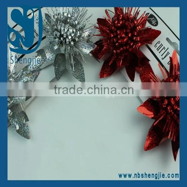 Trade Assurance Newest Plastic Gift Decoration Flower for Gift Package Design photo-5