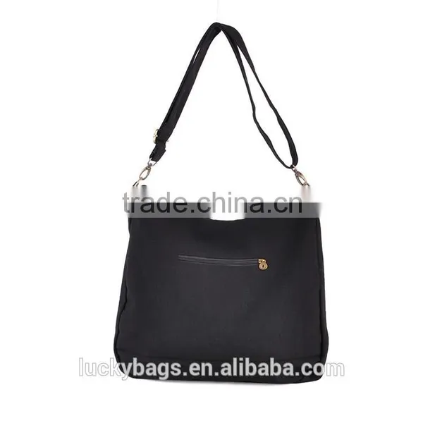 Embroidery Shoulder Bag Canvas Women Handbag Cheap Lady Bag Embroidery Bag With Bells photo-2